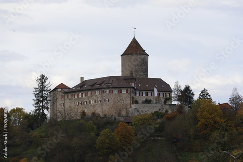The Castle Reichenberg in Oppenweiler in Germany  Europe