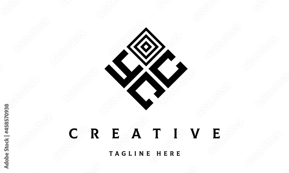 YCC rectangle three latter logo vector YCC rectangle three latter logo vector
