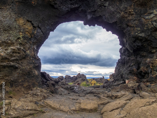 arch in the mountains