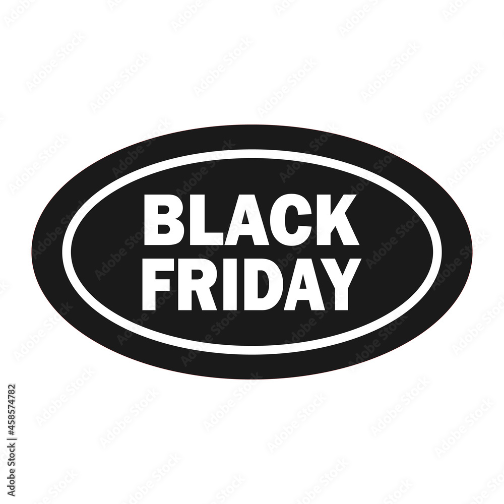 Black Friday icon for advertising, banners, leaflets and flyers Black Friday icon for advertising, banners, leaflets and flyers