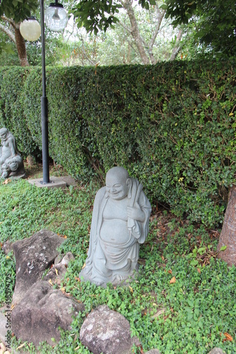 The Zu lai Buddhist Temple - Statues of the monks or Arhats - Cotia- São Paulo- Brazil.
