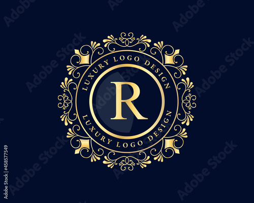 Vintage ornamental vector with floral ornament Suitable for whiskey, liquor, beer, brewery, wine, barber shop, coffee shop, tattoo studio, salon, boutique, hotel, shop signage engraving illustration