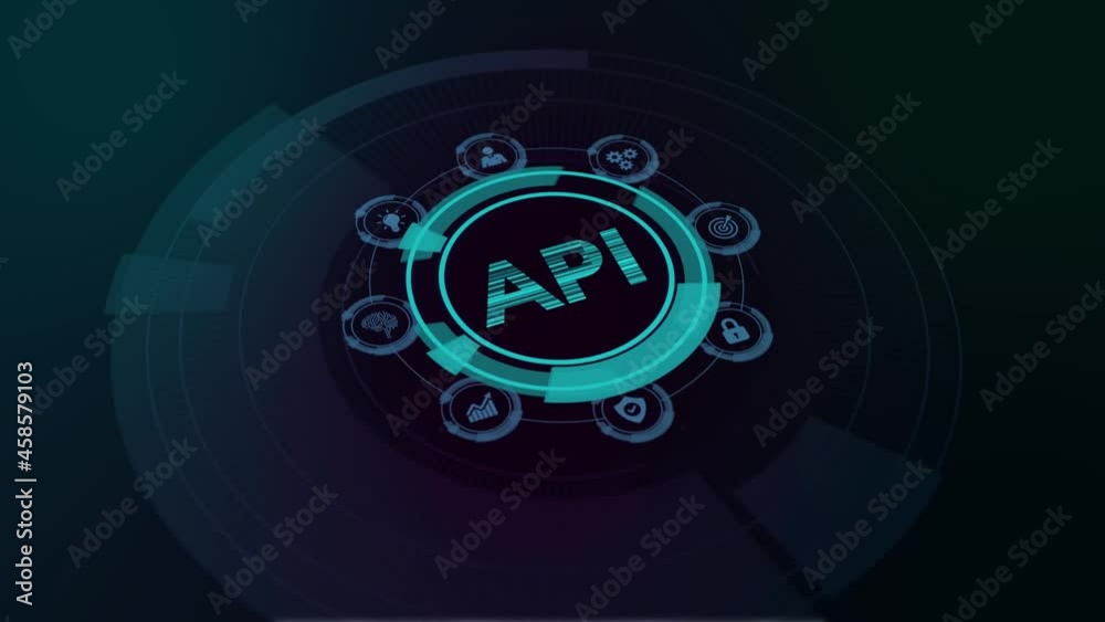 API - Application Programming Interface. Software development tool. Business, modern technology, internet and networking concept. API - Application Programming Interface. Software development tool. Business, modern technology, internet and networking concept.