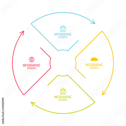 Vector Comparative chart.
