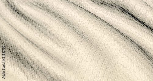 The fabric is gray textured 3D. Abstract digital canvas in motion.