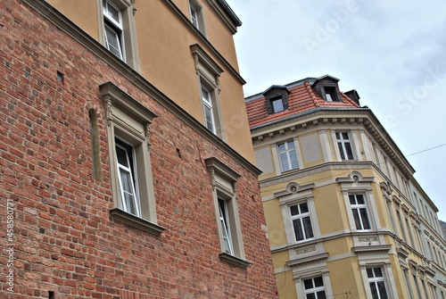 Obraz na płótnie Zabytkowa starówka - Brzeg w salonie