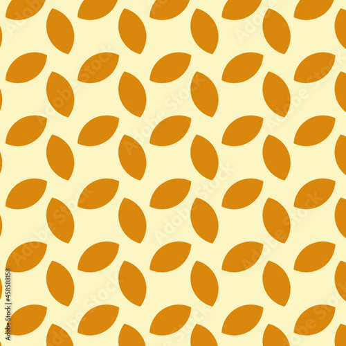 Pattern with brown shapes on a light background.