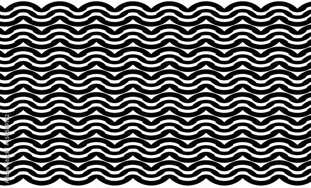 pattern with waves pattern with waves