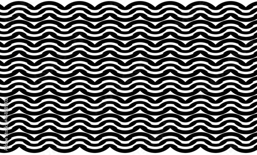 pattern with waves