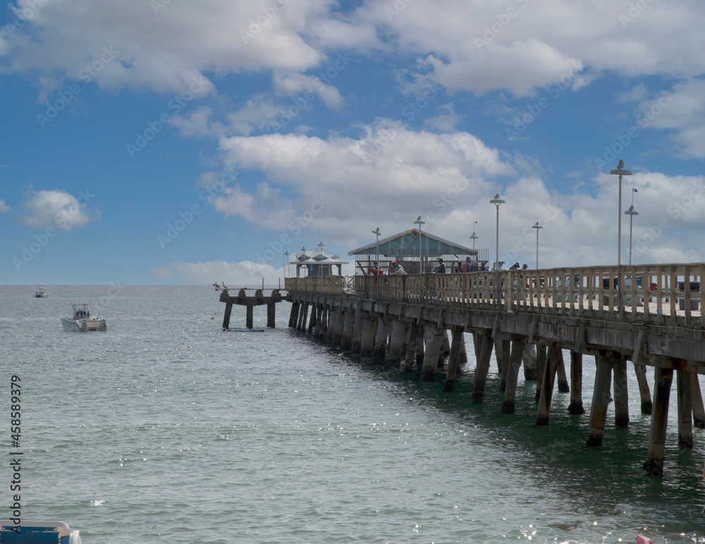 pier on the beach