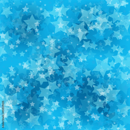 Abstract design christmas vector blue stars background