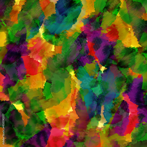 abstract pattern design made with vibrant colors
