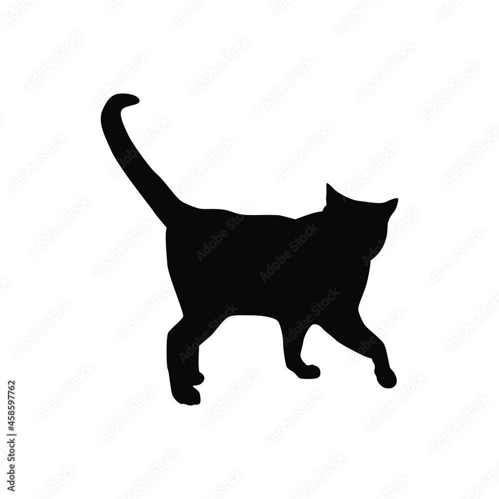 Cat icon vector. pet illustration sign. tomcat symbol. animal logo.