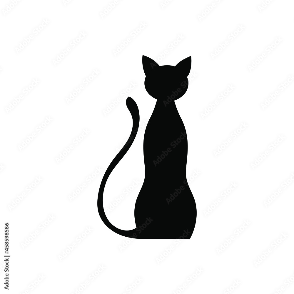 Cat icon vector. pet illustration sign. tomcat symbol. animal logo. Cat icon vector. pet illustration sign. tomcat symbol. animal logo.