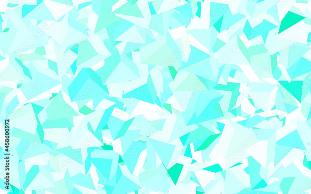 Light Green vector backdrop with lines, triangles. Light Green vector backdrop with lines, triangles.
