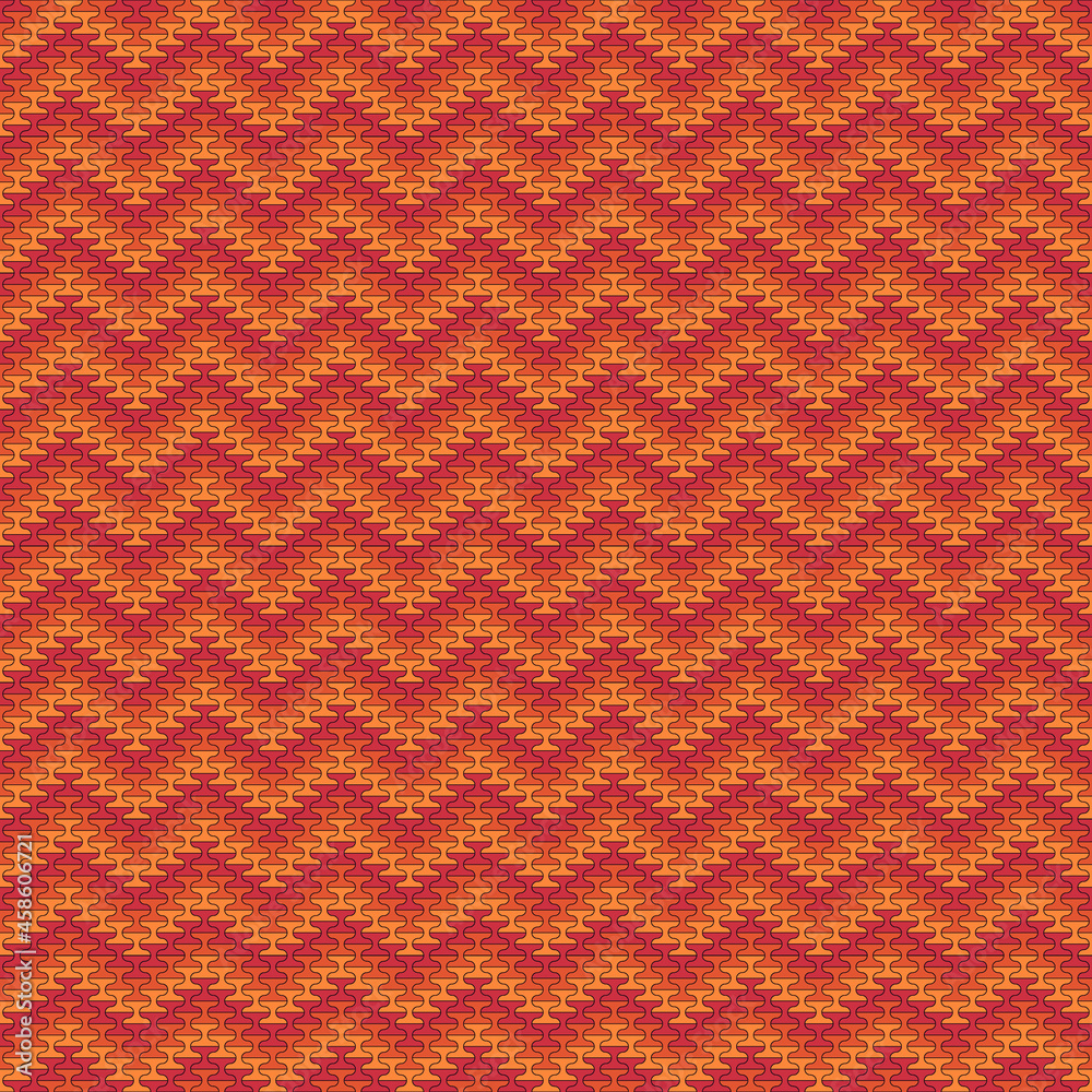 Seamless pattern. Tiles ornament. Oriental ornamentation. Repeated dumbbells shapes. Tile wallpaper. Mosaic motif. Abstract background. Digital paper, textile print, web design. Vector art. Seamless pattern. Tiles ornament. Oriental ornamentation. Repeated dumbbells shapes. Tile wallpaper. Mosaic motif. Abstract background. Digital paper, textile print, web design. Vector art.