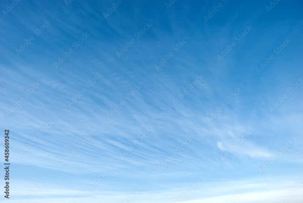 Heap white clouds in a clear blue sky. Heap white clouds in a clear blue sky.