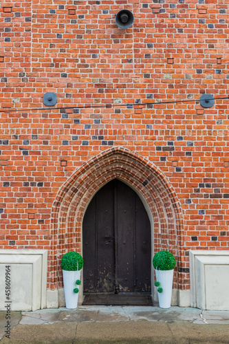 Warta, gotycki portal kościoła parafialnego św. Mikołaja