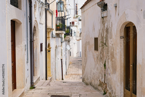Slika na platnu narrow alley in Monte Sant Angelo