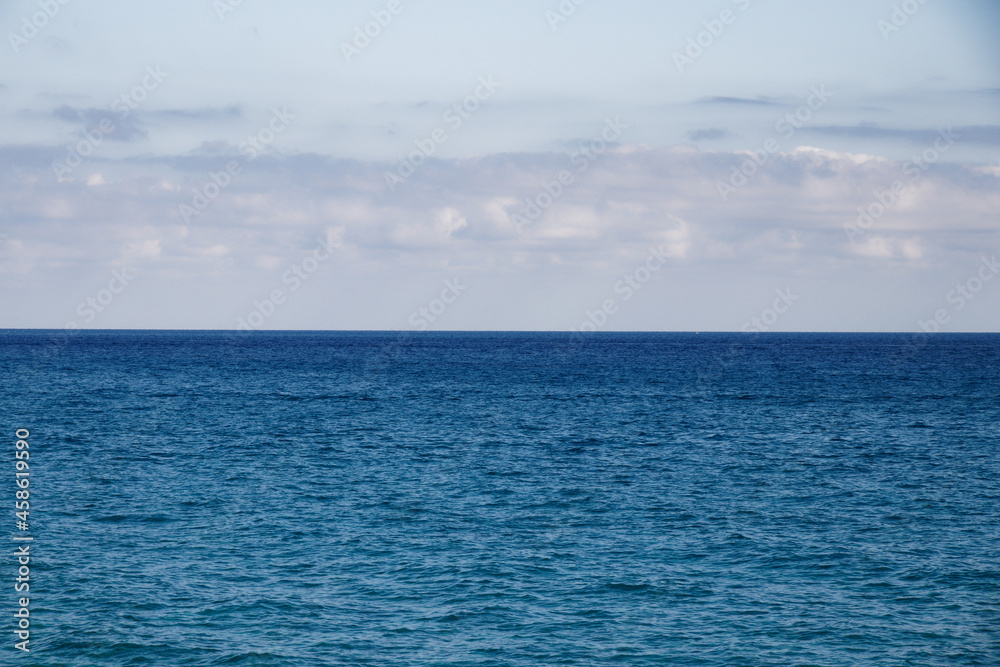 blue sky and sea