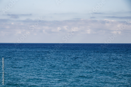 blue sky and sea