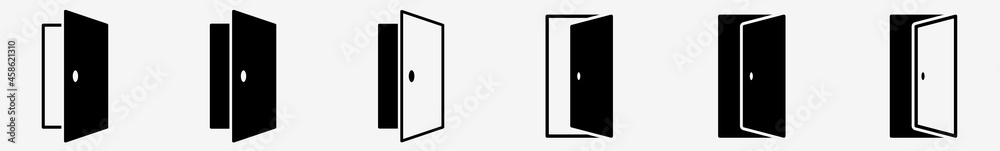Entry Door Icon Exit Sign Entry Set | Exits Entries Icon Entrance Vector Illustration Logo | Entry Exit Icon Enter Isolated Collection Entry Door Icon Exit Sign Entry Set | Exits Entries Icon Entrance Vector Illustration Logo | Entry Exit Icon Enter Isolated Collection