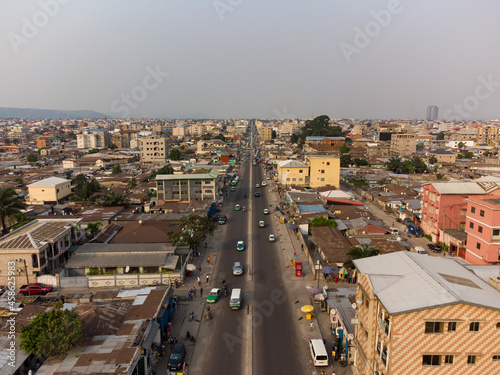 view of the city 3martyr republic of Congo