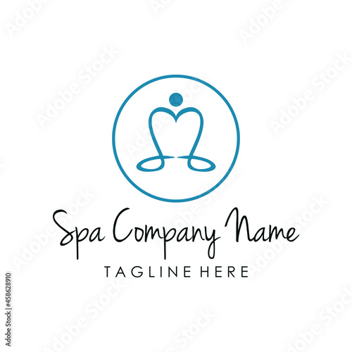 Premium logo letter SS For Spa and Yoga. Feminine, Modern, Clean. Can Also For Other Businesses.