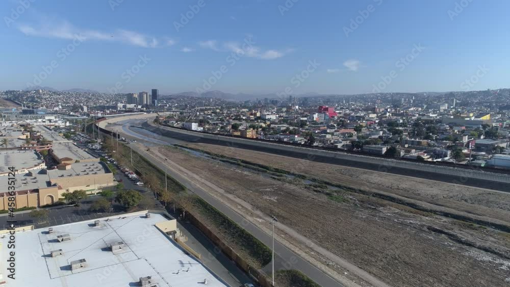 San Ysidro Land Port Of Entry, Aerial View Of Port Of Entry. Ariel View Of Traffic Entrance, Tijuana And San Diego San Ysidro Land Port Of Entry, Aerial View Of Port Of Entry. Ariel View Of Traffic Entrance, Tijuana And San Diego
