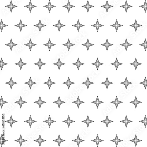 seamless background with stars