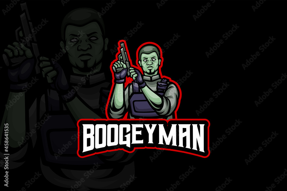 The Boogeyman - Esport Logo Template