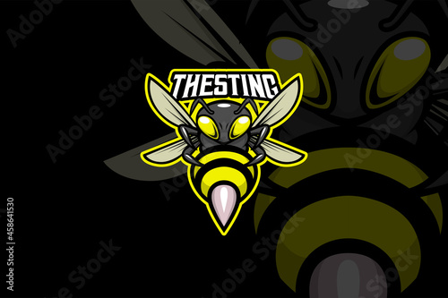 Sting Bee - Esport Logo Template
