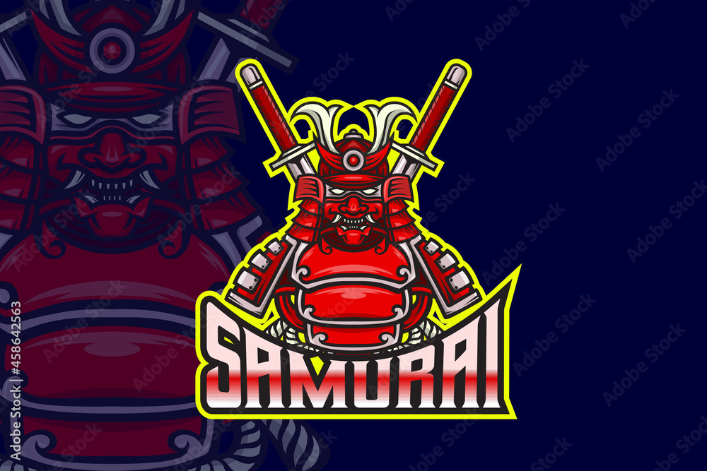 Samurai - Esport Logo Template