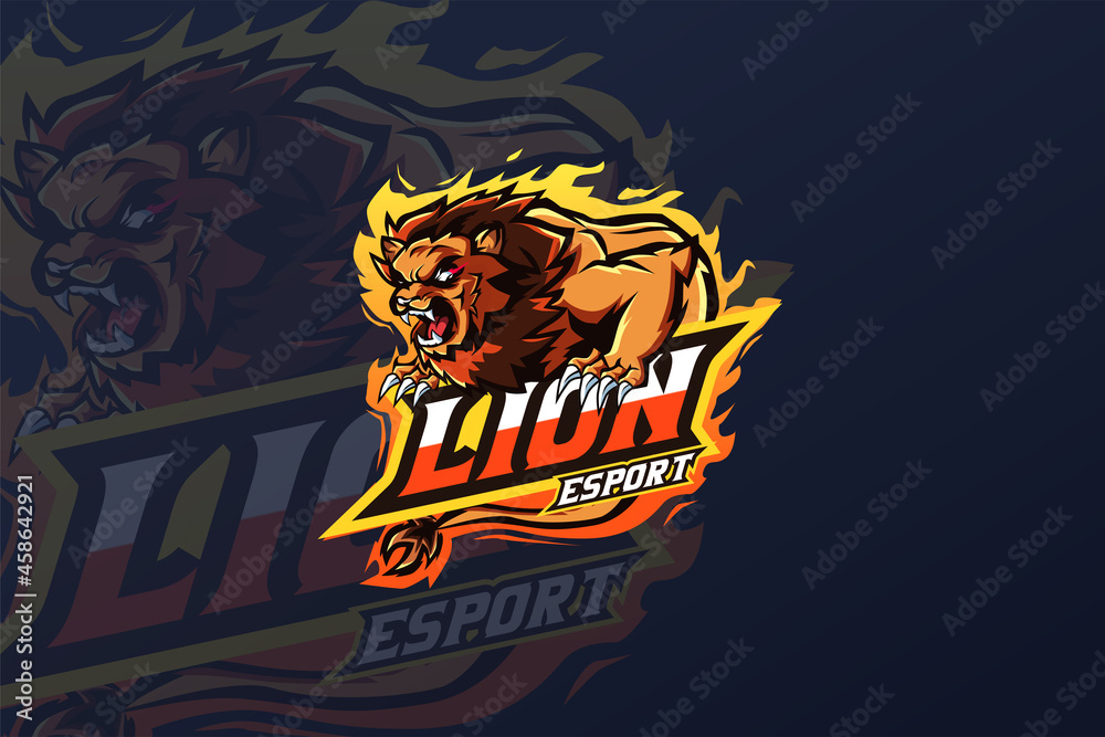 Lion - Esport Logo Template