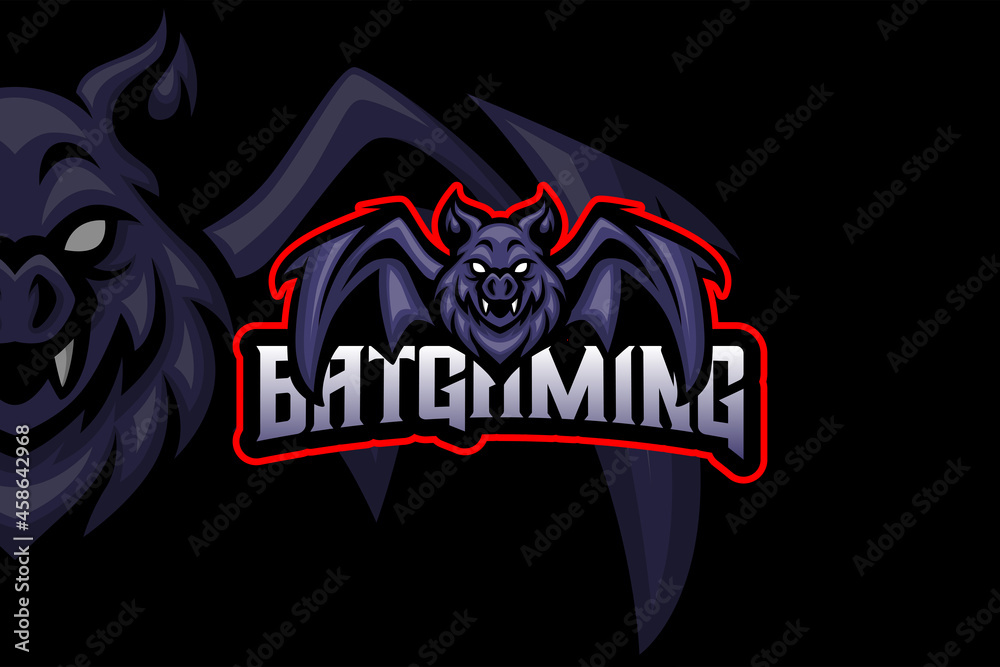 Bat Gaming - Esport Logo Template Bat Gaming - Esport Logo Template