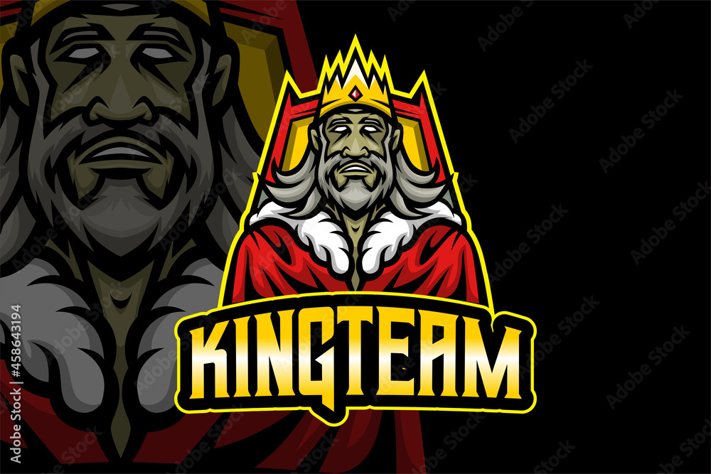 King Team- Esport Logo Template