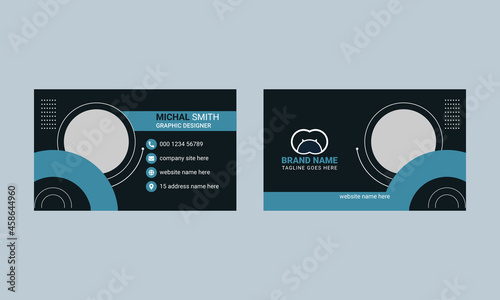 Creative corporate business card template 