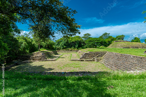Tonina archaeological site in Ocosingo, Chiapas, Mexico photo