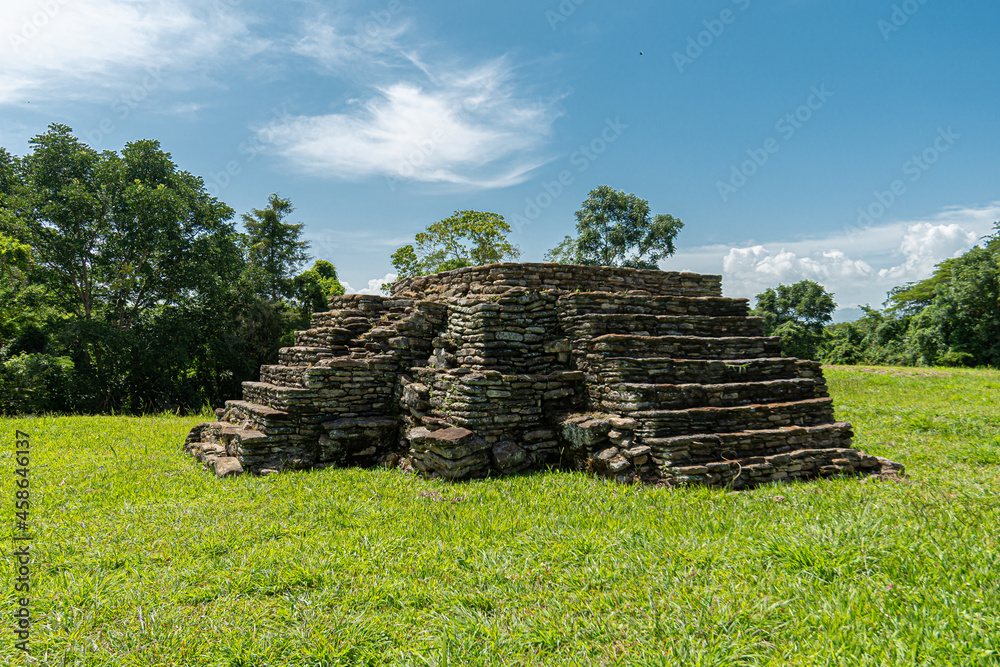 Tonina archaeological site in Ocosingo, Chiapas, Mexico