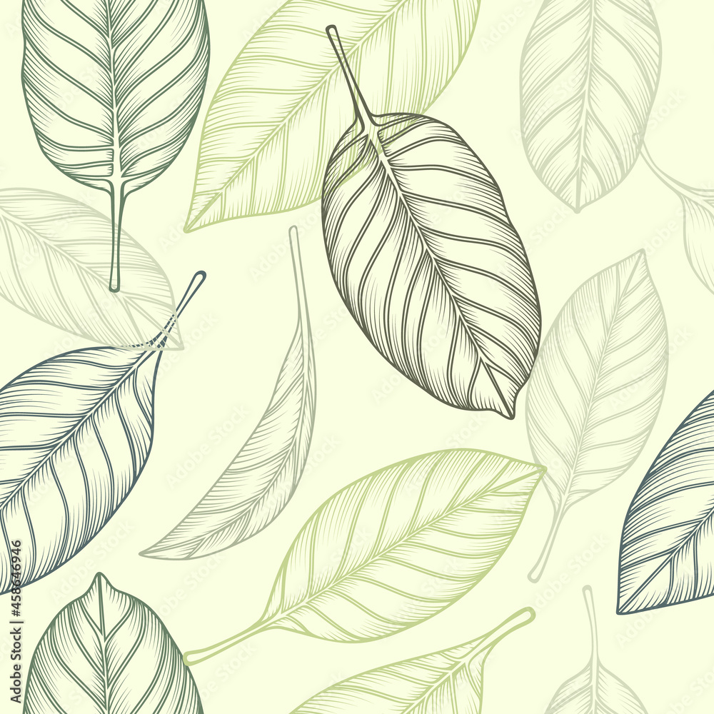 Pattern leaves Pattern leaves