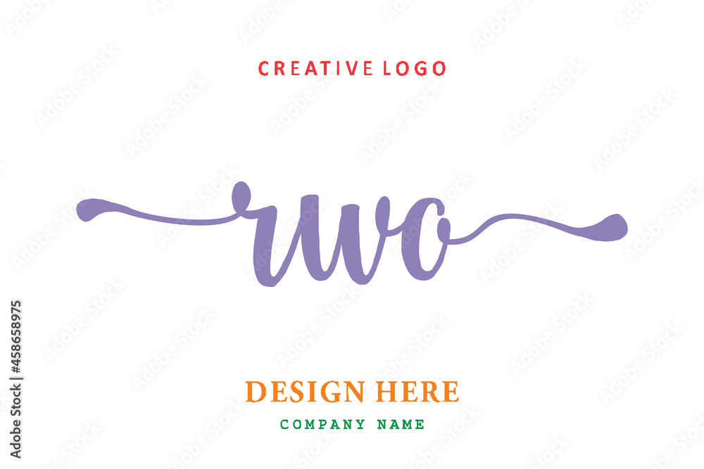 RWO lettering logo is simple, easy to understand and authoritative RWO lettering logo is simple, easy to understand and authoritative