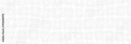 Light gray vector background, banner. Abstract contour lines 