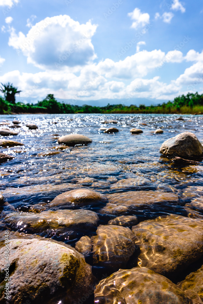 Stones in the river Stones in the river