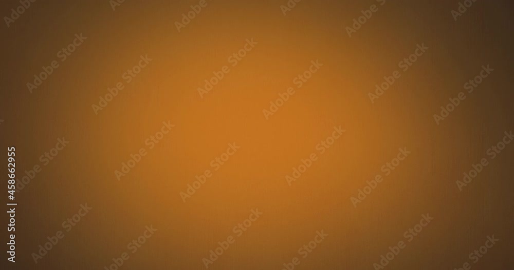 Animation of glowing orange background with gradient