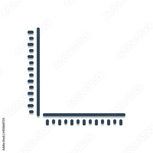 Color illustration icon for volumes