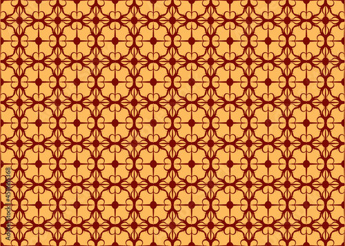 Floral Seamless Pattern Traditional Style