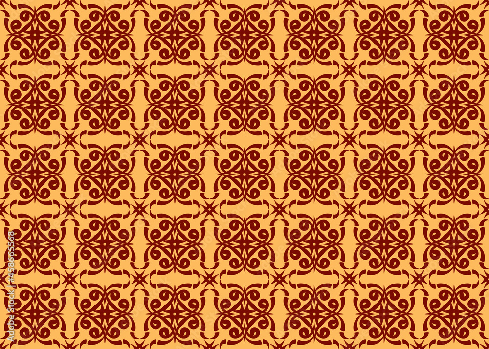 Floral Seamless Pattern Traditional Style Floral Seamless Pattern Traditional Style