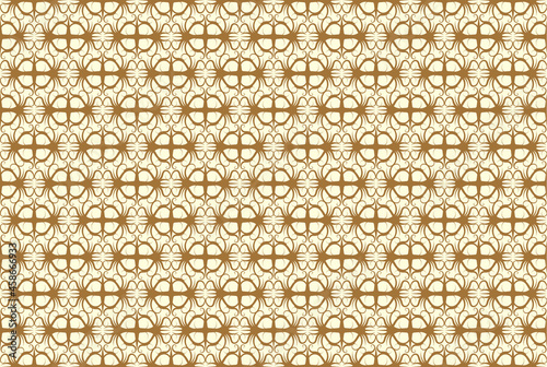 Floral Seamless Pattern Traditional Style