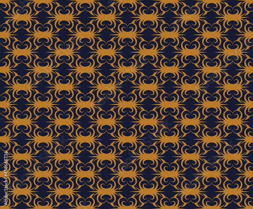 Floral Seamless Pattern Traditional Style