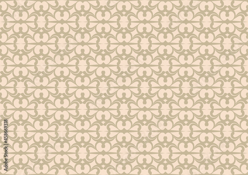 Floral Seamless Pattern Traditional Style